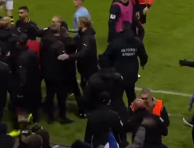 Προκλητικός πανηγυρισμός «τίναξε» στον αέρα ματς στη Σουηδία (βίντεο)